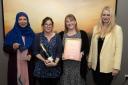 Left to right: Samina Asif, Claire Chapman, Donna Southon, Clarissa Aston-Bush (sponsor - Norse Catering)
