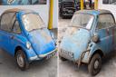 Two bubble cars have sold for £11,000 at auction