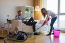 Many couples argue over household chores