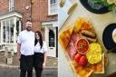 Couple Tony Hares and Alex Biagioni have launched breakfast at Biagio's Tea Room in East Rudham Picture: Sonya Duncan/Biagio's