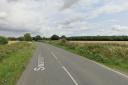 Police were called to Swanton Road near Dereham after a crash between a van and pedestrian