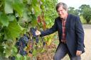 Chet Valley Vineyard owner and wine maker John Hemmant says the future of UK-produced wine looks very bright