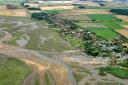 An aerial view of Brancaster Staithe, one of the 'cash cow' villages in west Norfolk