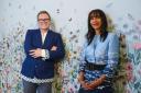 Interior Design Masters is hosted by Alan Carr and  Michelle Ogundehin