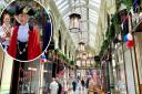 The Royal Arcade celebrated its 125th anniversary with a special event featuring the lord mayor