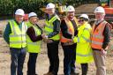 Five new affordable homes are being built in Salthouse, north of Holt, in Norfolk - prioritised for local people by developer Broadland Housing Association