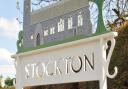 Stockton village sign.