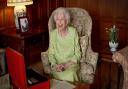 Queen Elizabeth II photographed at Sandringham House, which is the Queen\'s Norfolk residence, to mark the start of Her Majesty\'s Platinum Jubilee Year.