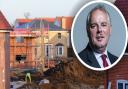 Richard Bacon MP (inset) said the decreasing affordability of homes over the last quarter of a century was 