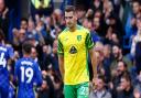 The disappointment is obvious for Kenny McLean as Chelsea score their third against Norwich City