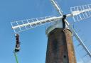 The sails were turned at Dereham Windmill on Thursday August 12