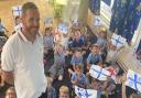 Primary school teacher Andy Palmer, is using the Euros as an opportunity to teach his class about global geography.