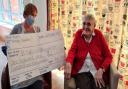 Avril Powell, of Cavell Court, Cringleford, marked her 100th birthday by presenting her former college with a donation of nearly £2,000