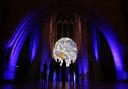Gaia viewed at Liverpool Cathedral. Images by Gareth Jones