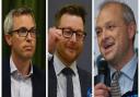 James Wild, Duncan Baker and Jerome Mayhew are the new MPs for North West Norfolk, North Norfolk and Broadland respectively. Picture: Archant