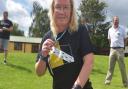 Banham Zoo June 2020 Melanie Sturman runner who has raised over £5300. Pictures: BRITTANY WOODMAN