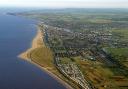 An aerial view of Great Yarmouth