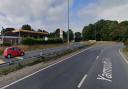 A crash on the A47 at the Brundall roundabout has caused delays for drivers