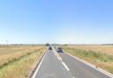 The A47 is shut between Great Yarmouth and Acle following the collision