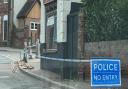 A police cordon is in place after a serious incident in Loddon