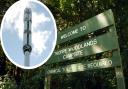 The phone mast would have been built in Thorpe Woodland