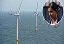 Energy secretary Claire Coutinho must make a decision over Norfolk wind farms by next week