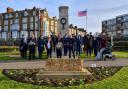A remembrance service was held at Hunstanton to remember those who died in the 1953 flood