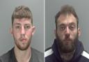 Liam Tooke (L) and Edward Hadley (R) have been jailed