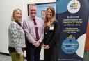 Left to right: EastWind vice chair Denise Hone, Andrew Harston of Associated British Ports and Alexis Brackpool, newly appointed project manager for EastWind