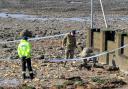 Bomb disposal teams examined a mysterious object that closed Hunstanton beach