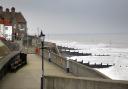 Part of Sheringham promenade has been closed after a suspected unexploded bomb was found