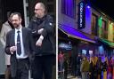 Christopher Parker and Simon Goldsmith are accused of GBH over incident at Popworld in Norwich