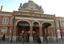 Charles Mayne is accused of assault and threatening abuse at Norwich railway station