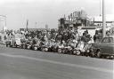 Mods and Rockers on Marine Parade in Great Yarmouth in the 1960s