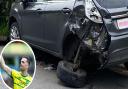 New photos have emerged showing the damage to the Ford Fiesta caused in a crash which led to Norwich City defender Shane Duffy being charged with drink driving