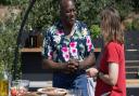 Ainsley Harriott filming at the Blickling Estate in Norfolk Picture: National Trust Images, Gerald Peachey