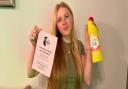 Aleah Rumbelow has launched her own business called The OCD Cleaner