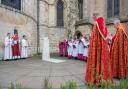 War heroine Edith Cavell was celebrated in a Norwich Cathedral service