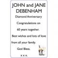 JOHN and JANE DEBENHAM