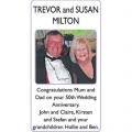 TREVOR and SUSAN MILTON