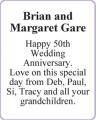 Brian and Margaret Gare