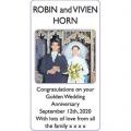 ROBIN and VIVIEN HORN