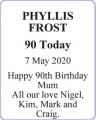 PHYLLIS FROST