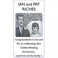 IAN and PAT RICHES