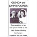 GLENDA and JOHN SPOONER