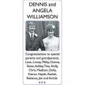DENNIS and ANGELA WILLIAMSON