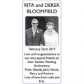 RITA and DEREK BLOOMFIELD