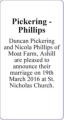 Pickering - Phillips