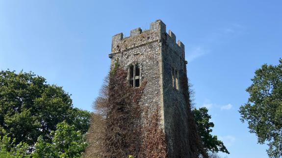 Eastern Daily Press: The ruined church of All Saints in Hainford Eastern Daily Press: The ruined church of All Saints in Hainford