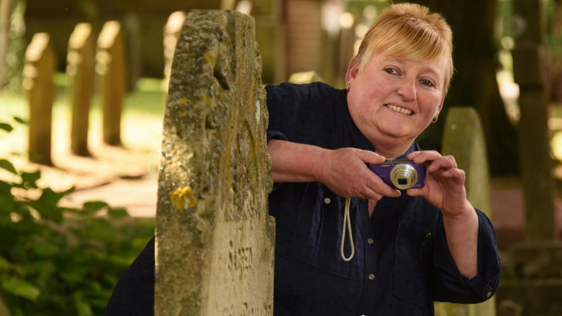 Why has this woman taken 220000 pictures of Norfolk gravestones? 